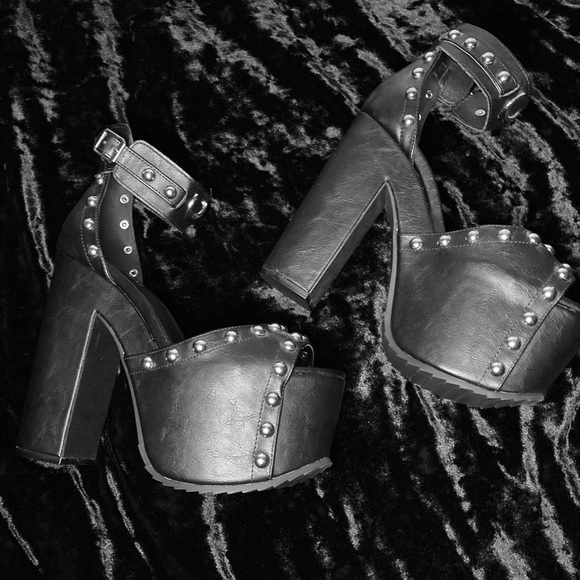 KILLSTAR STEVIE PLATFORMS SIZE 8 - Picture 6 of 16